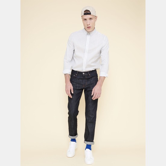 Aigle Straight Cut Pants Men Black ZA-14980